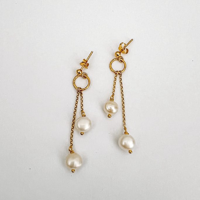 Boucles d'oreilles Perles