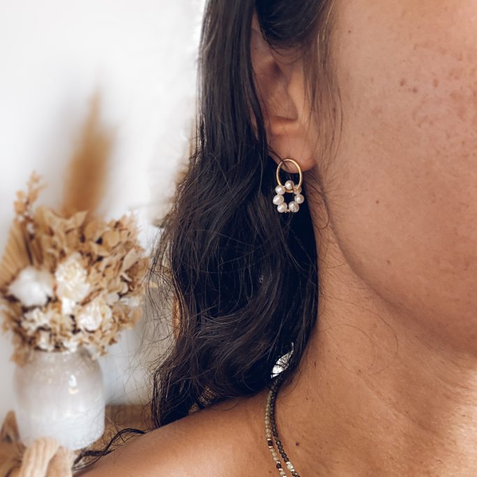 Boucles d'oreilles Toi & Moi – Image 2