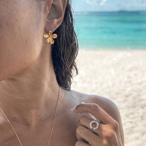 Boucles d'oreilles Orchid