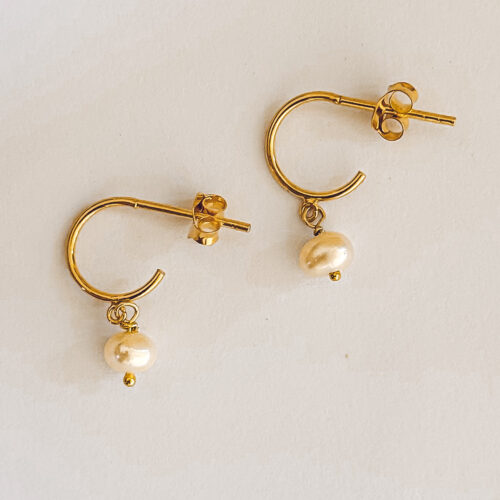 Boucles d'oreilles perle